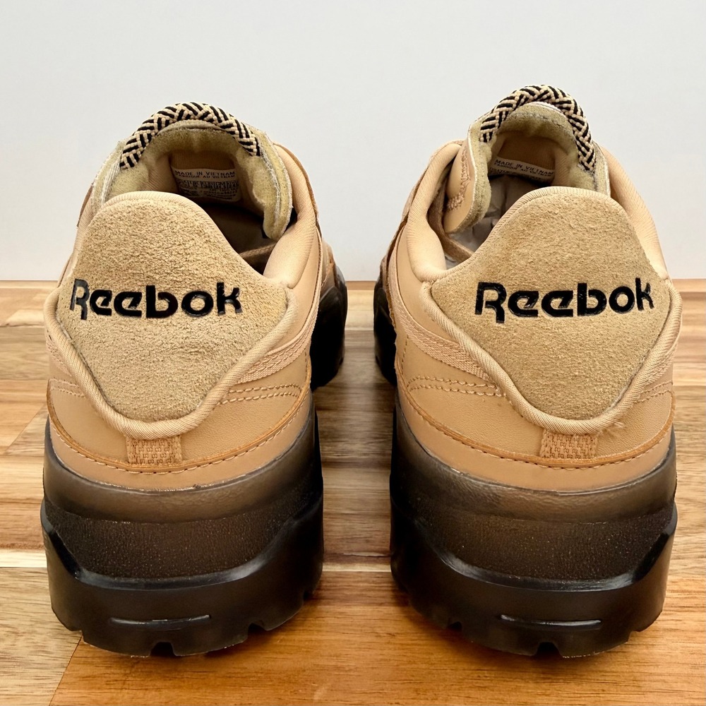 Reebok Women's Club C Cardi B H05182 Sahara/Core Black Sneakers Womens 7.5 - Picture 5 of 9